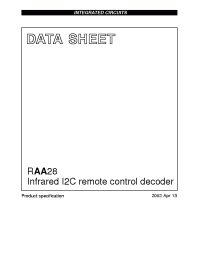 Datasheet RAA28 manufacturer Неопределенные