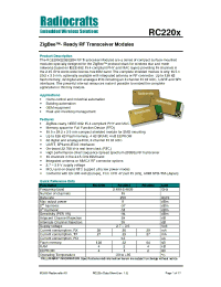 Datasheet RC2204MM manufacturer Неопределенные
