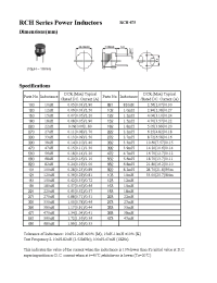 Datasheet RCH183 manufacturer Неопределенные