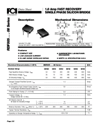 Datasheet RDF005 manufacturer Неопределенные