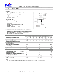 Datasheet RS201-207 manufacturer Неопределенные