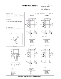 Datasheet RT1N141 производства Неопределенные