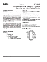 Datasheet RT9224CPS производства Неопределенные