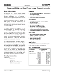 Datasheet RT9227A-CS manufacturer Неопределенные