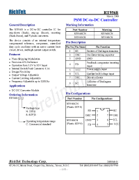 Datasheet RT9568-CS manufacturer Неопределенные