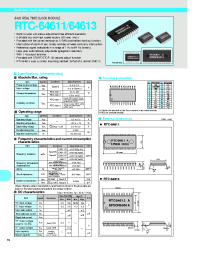 Datasheet RTC-64611A производства Неопределенные