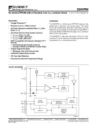 Datasheet S24VP04SI-BTE13 manufacturer Неопределенные