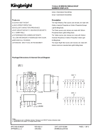 Datasheet SA52-11EWA manufacturer Неопределенные