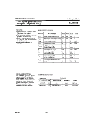 Datasheet SAA9057B manufacturer Неопределенные