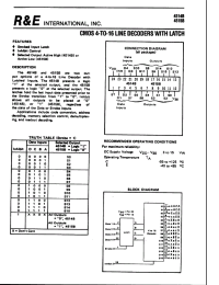 Datasheet SCL4514B manufacturer Неопределенные