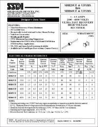 Datasheet SDH25UF manufacturer Неопределенные