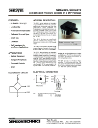 Datasheet SDXL010 manufacturer Неопределенные