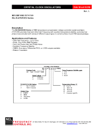 Datasheet SG-XA3XXXX manufacturer Неопределенные