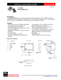 Datasheet SH-A1480-FREQ manufacturer Неопределенные