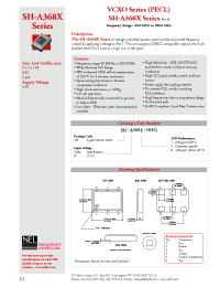 Datasheet SH-A3689-FREQ manufacturer Неопределенные