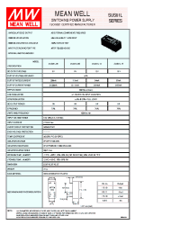 Datasheet SUS01L-05 manufacturer Неопределенные