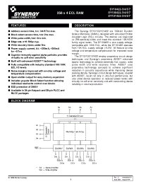 Datasheet SY100101422-3MCF manufacturer Неопределенные