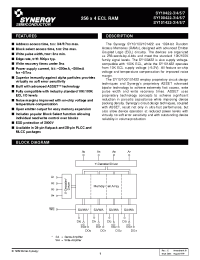 Datasheet SY10101422-3FCF manufacturer Неопределенные