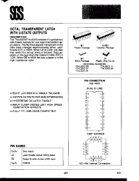 Datasheet T74LS373XX manufacturer Неопределенные