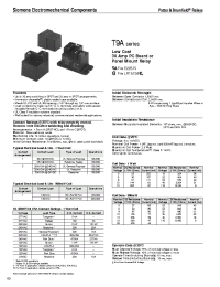 Datasheet T9AS1D12-12 manufacturer Неопределенные