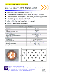 Datasheet TA-100 manufacturer Неопределенные