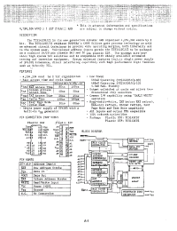 Datasheet TC514100Z-10 manufacturer Неопределенные