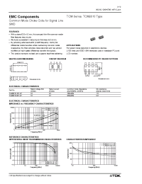 Datasheet TCM2010-101-4P manufacturer Неопределенные