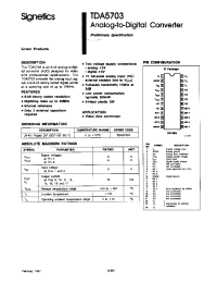 Datasheet TDA5703 manufacturer Неопределенные
