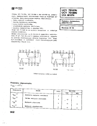 Datasheet UCY75108N manufacturer Неопределенные