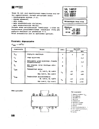 Datasheet UL1481 manufacturer Неопределенные