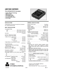 Datasheet UM1501 manufacturer Неопределенные