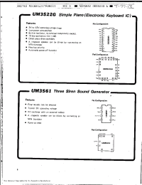 Datasheet UM3522GH производства Неопределенные