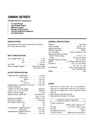 Datasheet UM628 производства Неопределенные