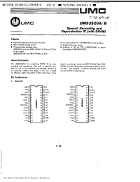 Datasheet UM93520 manufacturer Неопределенные