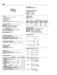 Datasheet V23092A1005A301 manufacturer Неопределенные