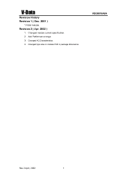 Datasheet VDD8616A8A-75B manufacturer Неопределенные