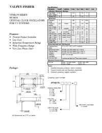 Datasheet VFHS170SHL-T manufacturer Неопределенные