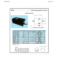 Datasheet WM063-1950-D5 производства Неопределенные