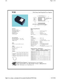 Datasheet WRI3012-D5 manufacturer Неопределенные