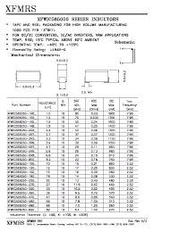 Datasheet XFWIC565050-102 manufacturer Неопределенные