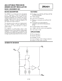 Datasheet ZR2431F01 manufacturer Неопределенные