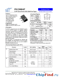 Datasheet KP024J manufacturer Eudyna