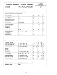 Datasheet BSM100GD120DLC manufacturer Eupec