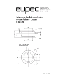 Datasheet D269N manufacturer Eupec