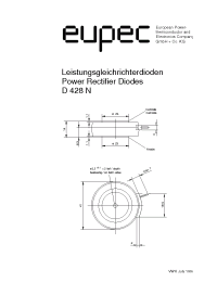 Datasheet D428N-2000 manufacturer Eupec