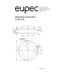 Datasheet D8019N manufacturer Eupec