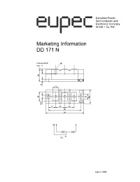 Datasheet DD171N manufacturer Eupec