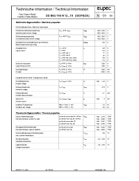 Datasheet DDB6U145N manufacturer Eupec