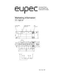 Datasheet DT101F manufacturer Eupec