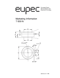 Datasheet T659N производства Eupec